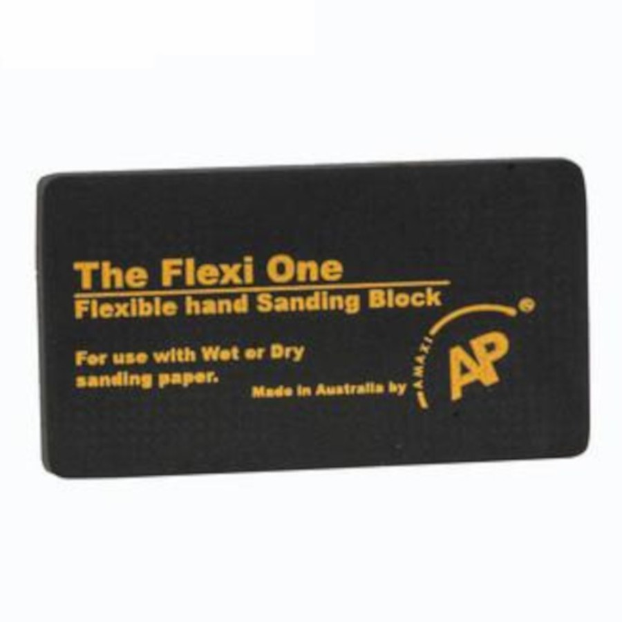 Cutting & Abrasives Amaxi Blocks | Amaxi The Flexi One Flexible Hand Sanding Block Wet Or Dry