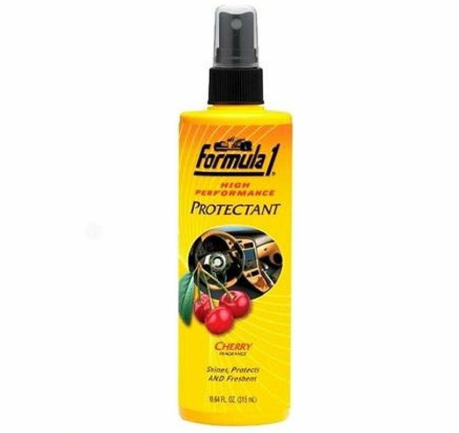 Car Care Formula 1 Interior Cleaners | Formula 1 Auto Car Care Protectant Shines Freshens - Cherry Fragrance 315Ml