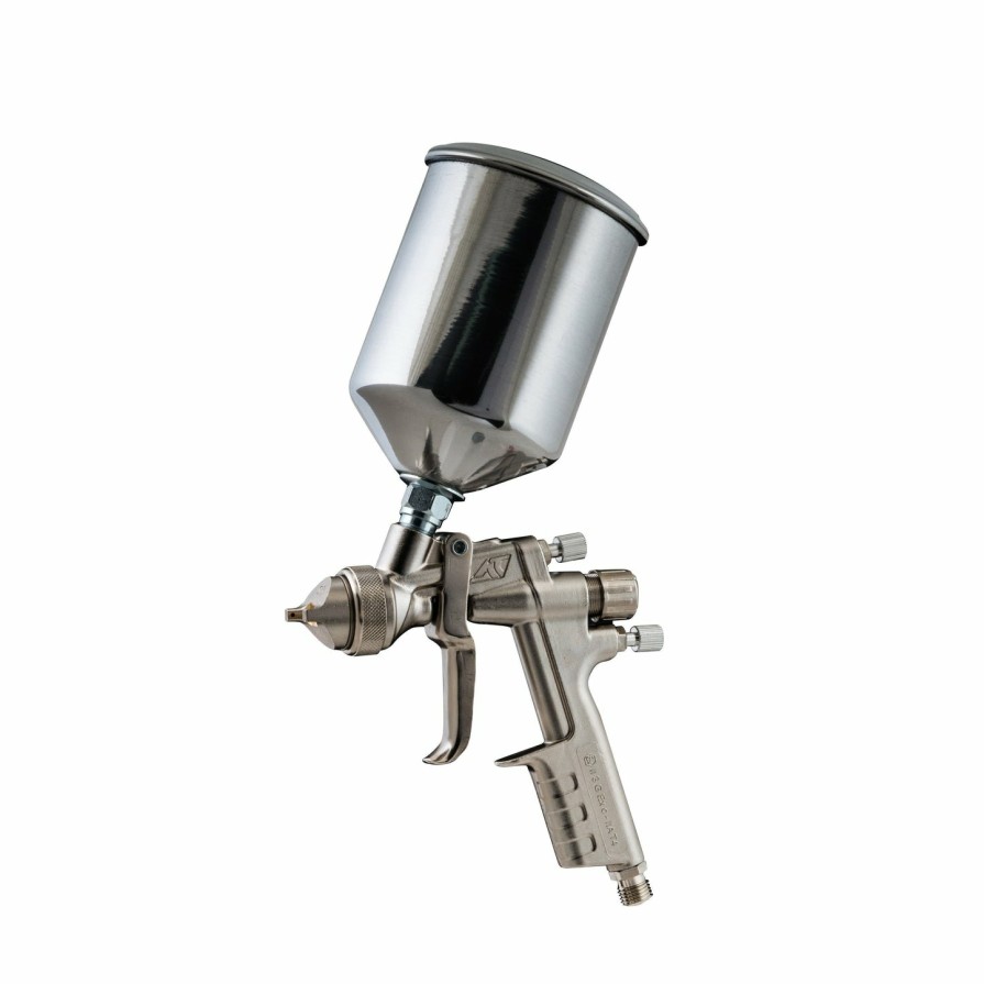 Spray Guns Anest Iwata Gravity-Fed | Ani Ats Primer Putty Gravity Spray Paint Gun 2.5Mm & 1L Aluminum Pot