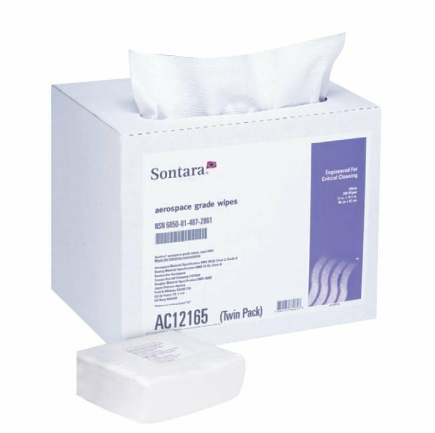 Prep & Repair Sontara Prep Wipes | Sontara Aerospace Wipes 250 Per Box Ac12165