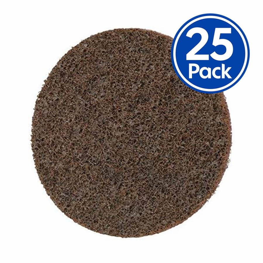 Cutting & Abrasives 3M | 3M 33794 Scotch Brite Roloc Sl Surface Conditioning Disc 3" X25 Pack Heavy Duty Coarse