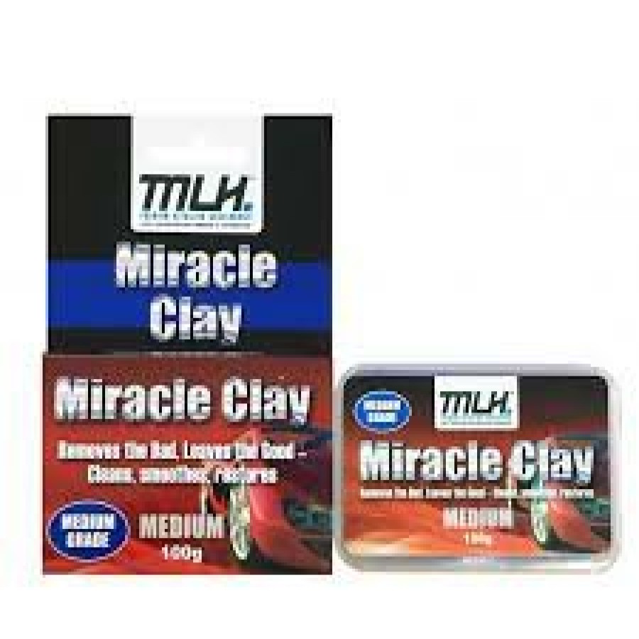 Car Care Mothers Detailing Clay | Mothers Mlh Miracle Clay Medium 100Gm Overspray Tree Sap, Bug And Bird Stains, Tar