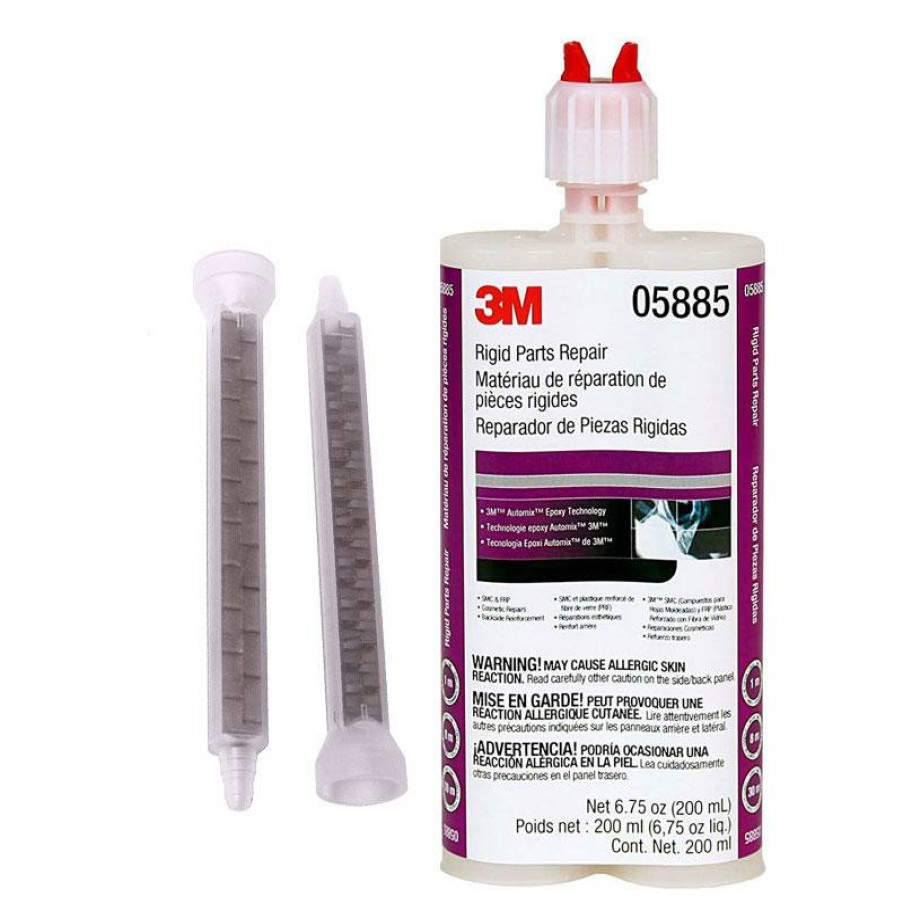 Adhesives & Sealants 3M 2K Adhesives | 3M Rigid Parts Fibreglass Plastic Repair 200Ml 05885 Filler Adhesive & Filler