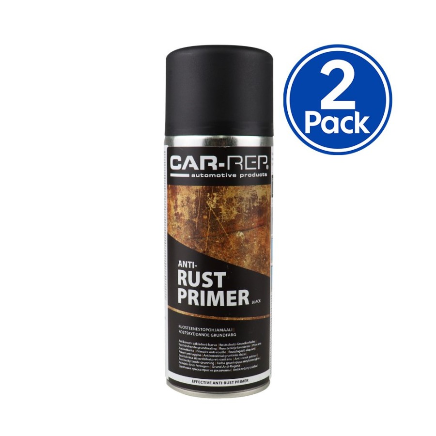 Paint Car-Rep Primers | Car-Rep Automotive Anti Rust Primer 400Ml Black X 2 Pack