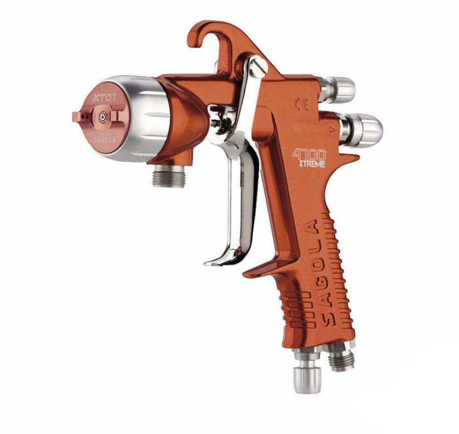 Spray Guns Sagola Pressure Pot | Sagola 4100 Xtreme Pressure Spray Painting Gun Primers Clearcoats 1.20 Epa Xt01B