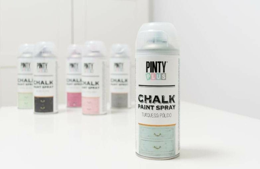 Paint Bondall Specialty | Pinty Plus Chalk Spray Paint 400Ml Oliva Broken White