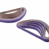 Cutting & Abrasives Rodim Belts | Basf Rodim Purple Sanding Abrasive Belt 10Mm X 330Mm Box Of 10 Glasurit Cubitron