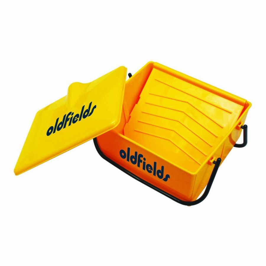 Painting Tools Oldfields | Oldfields Painters Bucket & Lid 330Mm Heavy Duty Paint Tray With Handle & Roller Ramp