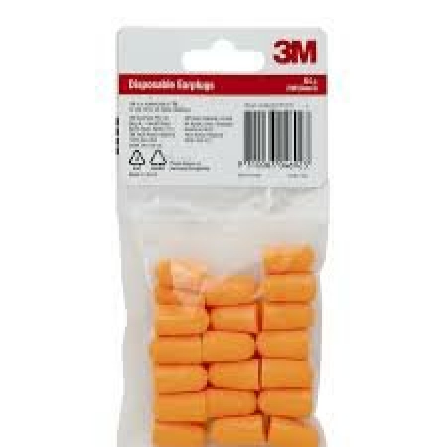 Safety 3M Earbuds | 3M™ Uncorded Earplugs 1100 Pack Of 10 Pairs Disposable