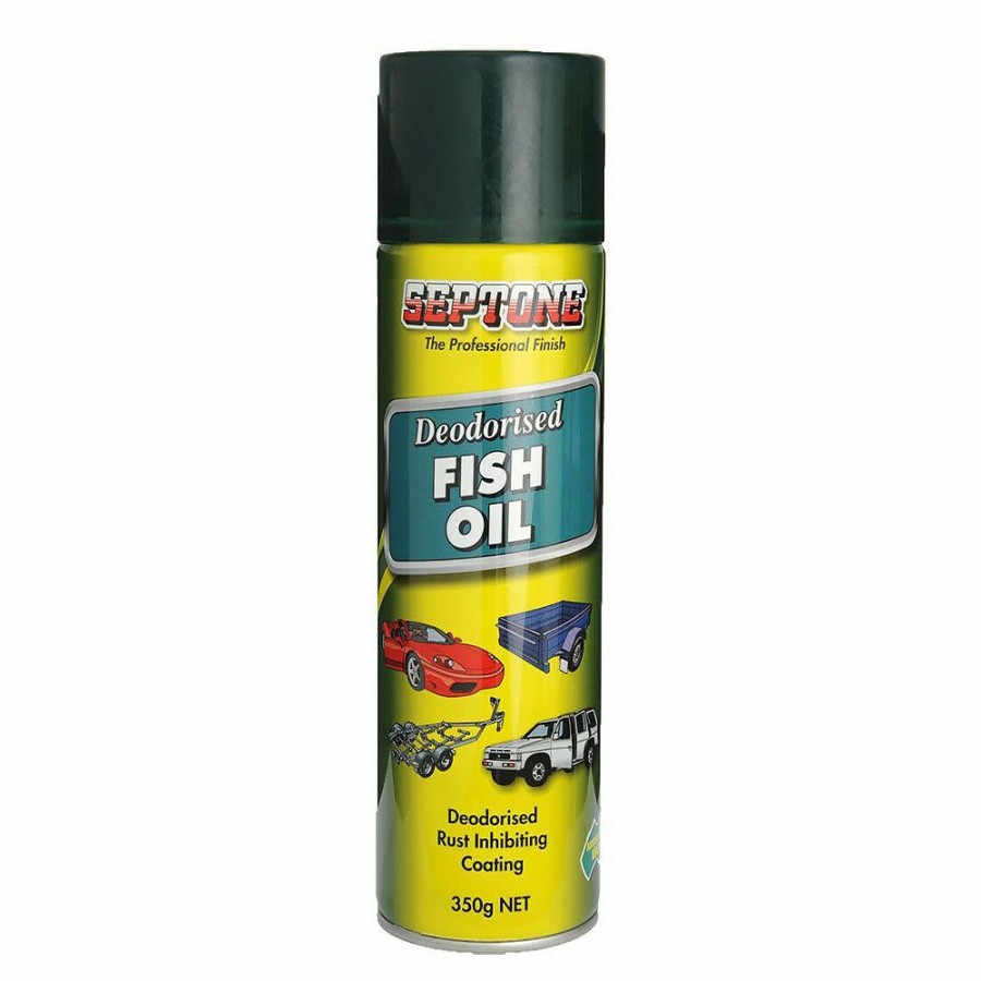 Prep & Repair Septone Rust Prevention | Septone Deodorised Fish Oil Rust Protective Coating 350G Aerosol