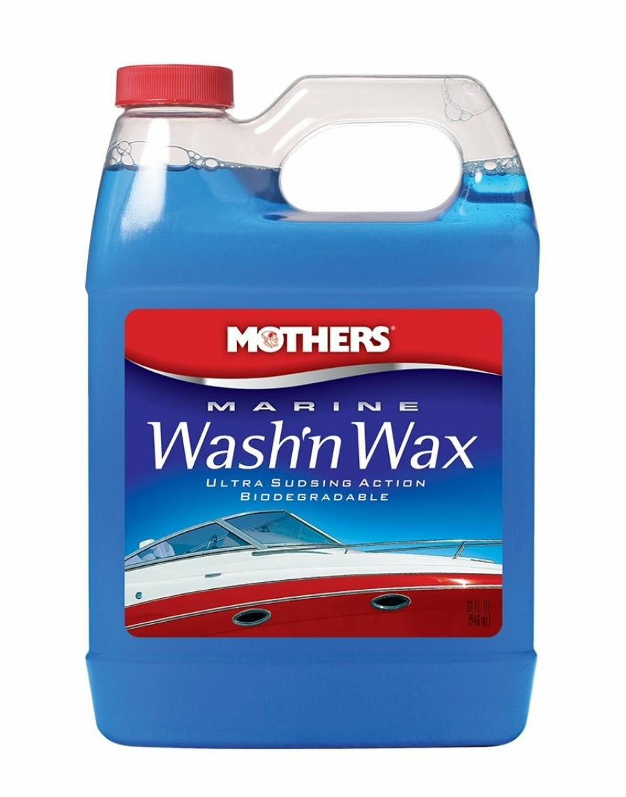 Boat Care Mothers Boat Wash | Mothers Marine Wash'N Wax 946Ml