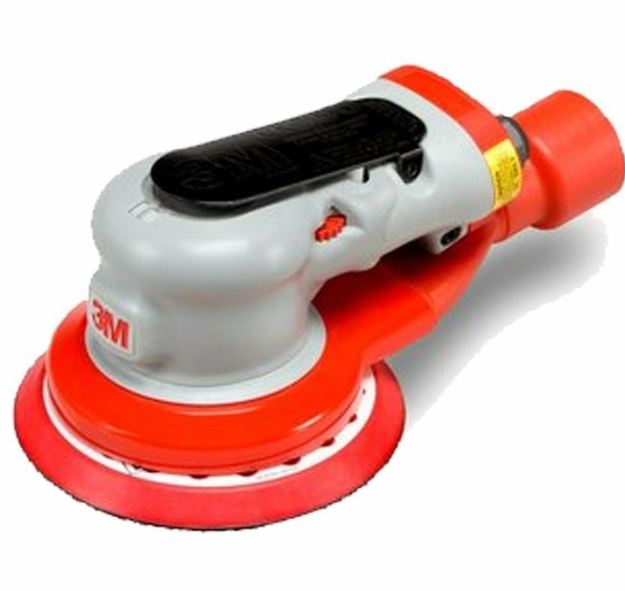 Cutting & Abrasives 3M Air Sanders | 3M 28502 Random Orbital Palm Sander 150Mm 8Mm Elite Series Central Vacuum