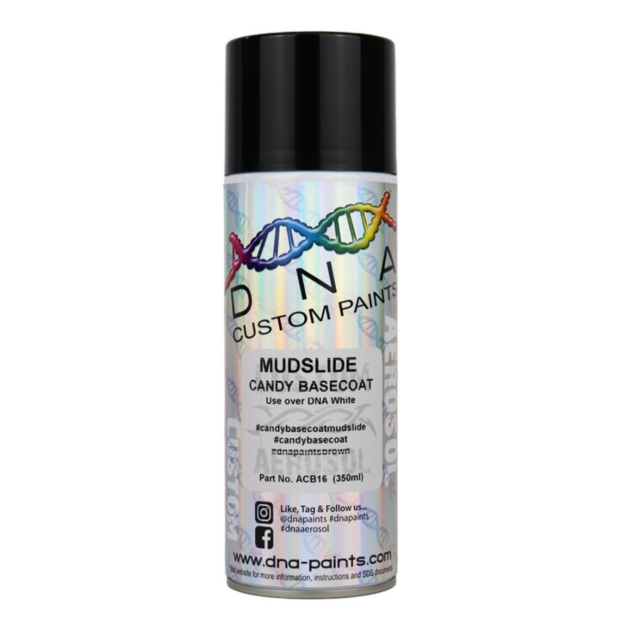 Paint DNA Paints Top Coats | Dna Paints Candy Basecoat Spray Paint 350Ml Aerosol Candy Mudslide