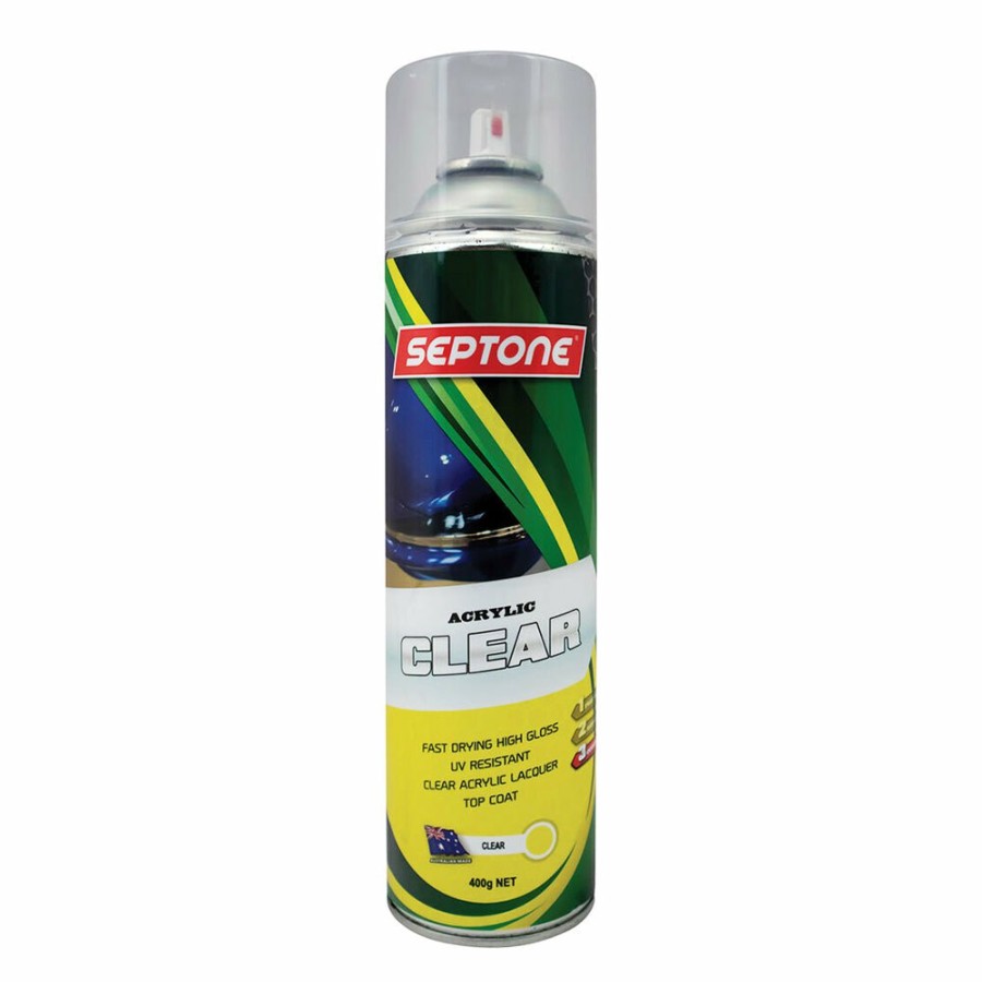 Paint Septone Clear Coats | Septone Professional Automotive Acrylic Clear Coat Spray Paint 400G Aerosol