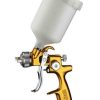 Spray Guns Star Gravity-Fed | Star V3 Mini Lvlp Evot Gravity Feed Spray Touch Up Gold Gun 0.8Mm