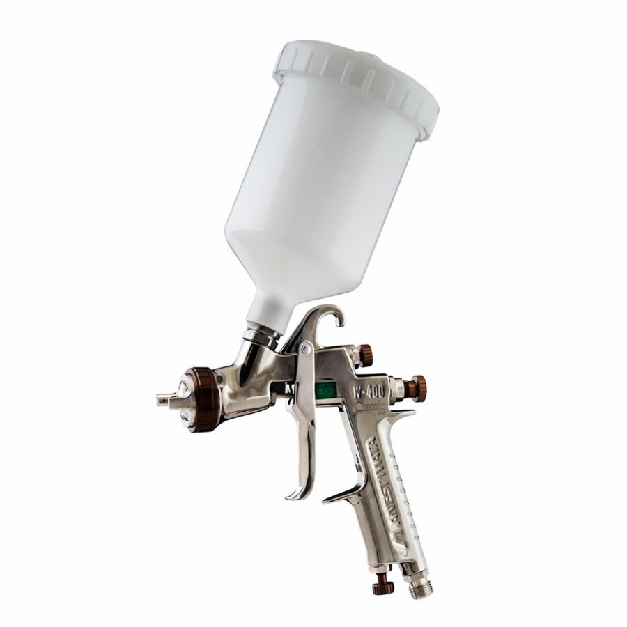 Spray Guns Anest Iwata Gravity-Fed | Anest Iwata W400 Bell Aria 1.2 Mm Gravity Spray Gun Ba1 Cap 600Ml Cup Ba Paint Air